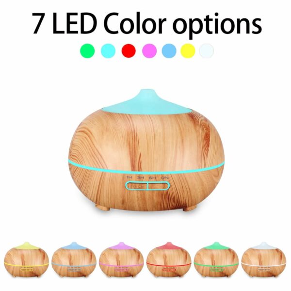 Onion essential oil diffuser-7 LED color option