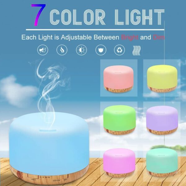 USB aroma diffuser -7 color light
