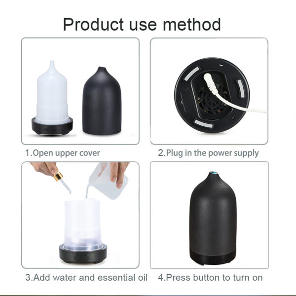 ceramic aroma diffuser use method