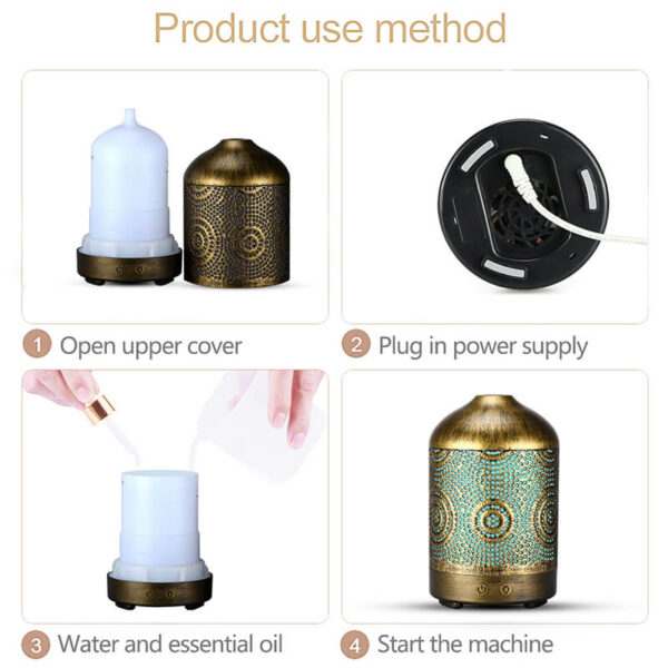 Metal Fragrance Diffuser use method